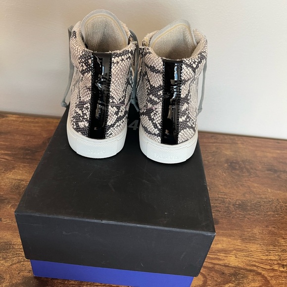 P448 high top size 7 EU37 silver star - Picture 3 of 9